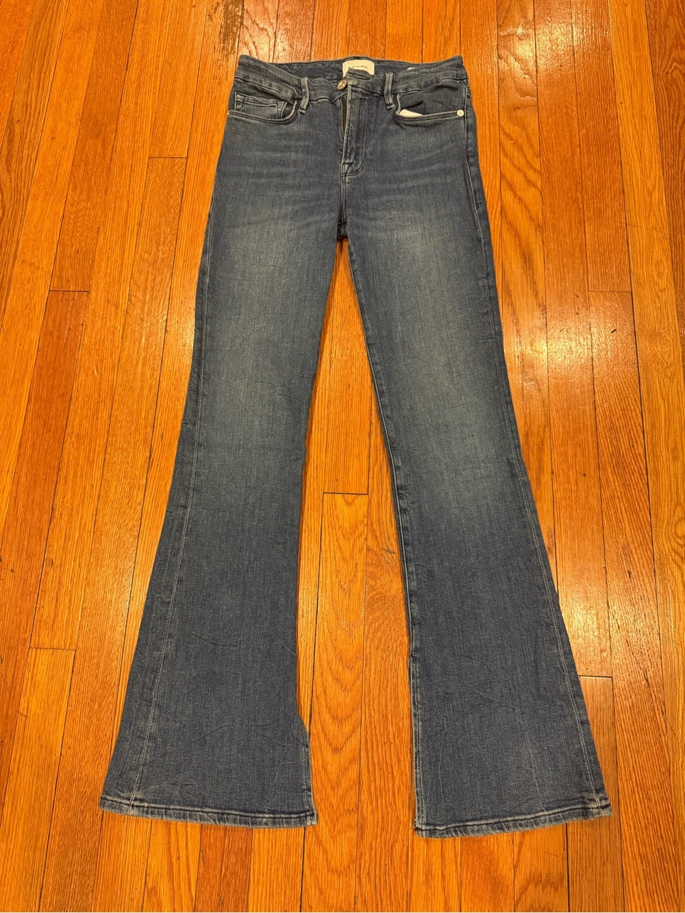 FRAME Denim Le Mini Boot Jeans Medium Wash Size 27